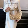 Designer Bag Tote Bags Candy Mini Jodie Creative Womens Fashion Lamian Noodles Stick Knot One Shoulder Cross Body Handbag Bives