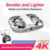 Simulatorer H107 Mini Drone RC Grid Quadcopter 4K WiFi Camera 4Ch Helicopter Mindre Drone Headless 360 Degree Flip LED Kids RC Toys X0831