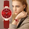 Montres-bracelets Sdotter Matte Cuir Dames Montre-Bracelet Quartz Mode Femmes Montres Simple Élégant Montre Pour Femme Cadeau Montre Femme Reloj