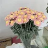 Flores decorativas de malha à mão buquê de margaridas caseiro crochê acabado flor de malha girassol rosa tulipa dia dos namorados mãe professor