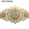 ベルトNeovisson Algeria Women Caftan Belt Gold Silver Color Color Chain調整可能長230831