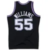 Zszyte koszulki do koszykówki Jasona Williamsa Mitchell Ness 1998-99 00-01 05-06 09-10 Hardwoods Classic Retro Men Men Młodzież S-6xl Jersey 2 44 55