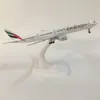 Modèle d'avion JASON TUTU 20 cm Émirats arabes unis Boeing 777 modèle d'avion modèle d'avion en métal moulé sous pression à l'échelle 1/300 avions Drop shippi 230830