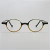 Zonnebrilmonturen BETSION Vintage ronde brilmontuur voor dames Volle rijp Aceteta brillen Heren kunnen worden uitgerust met optisch recept