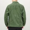 Mens Jackets Spring Mens Slim Corduroy Jacket Korean Corduroy Jacket Mens Casual Denim Workwear Top Coat Outcoat 230831