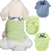 Vêtements de vêtements pour chiens pour petits chiens moyens vert sweat à capuche tricoté sweat-shirt vêtements pour animaux de compagnie Yorkie Terrier chiot chat TShirt pull manteau