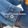 Casual Hoodie Denim Hooded Leth Marka Tide 2023 Autumn/Zima NOWOŚĆ DERNIM RETRO WASH Autumn/Winter Ladies Fashion Cardigan Płaszcz