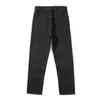 Hommes Squelette Imprimé Jeans Pantalons Hommes High Street Jambes Larges Droit Lâche Hip Hop Harem Jeans Jeunes Pantalons En Denim Occasionnels Salopette G275E