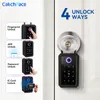 Door Locks Outdoor Waterproof Safe Security Intelligent Password Storage Lock Tuya or TTLock APP Key Box Anti theft box 230830