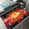 3D Solar System Children's Room Carpet Space Planet Carpet Children's Bedroom Anti-slip Mat Home Decoration Play Crawling Mat HKD230829