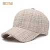 Ball Caps Fashion Baseball Cap for Women Ladies Warm Winter Hat Lattice Outdoor Luxury Brand Design Plaid Adjustable Trucker 230830