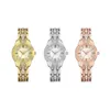 Montres-bracelets Sdotter Luxe Femmes Quartz Montre-Bracelet Rose Or Diamants Montres Analogiques Mode Pas D'échelle Horloge Zegarek