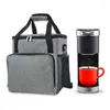 Storage Bags Portable Coffee Maker Carrying Bag Space Saving Machine Organizer With Handle Multipurpose Household Travel