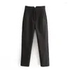 Spodnie damskie 2023 Ołówek kobiety 17 kolorowy wysoki talia dla białej czarnej streetwearu kobiety spodnie letnie biuro