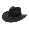 Bérets chapeau haut de forme femmes hommes Cowboy accessoires de fête casquette RolePlay Costume de chevalier