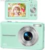 Camcorders Children's Portable Digital Camera 4400万の高解像度ピクセルと撮影VLOGツールUSB充電Q230831