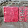 装飾的な花144pcs/bag pe foam rose 3d背景壁結婚式の装飾家の背景のための人工花パネルベビーシャワー