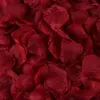 Flores decorativas 1000 peças pétalas artificiais coloridas românticas dia dos namorados decoração de flores de casamento suprimentos para palco de noivado