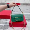 5A Designer Bag Luxury Purse Paris Märke axelväskor läder handväska kvinna crossbody messager kosmetiska plånböcker plånbok av märke 036