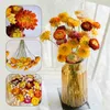 Decorative Flowers Natural Daisy Dried Bouquets Artificial Sunflowers Dry Flower Arrangements Wedding Farmhouse Table Decor Home Decoration