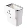 Lixeiras de lixo de cozinha pode pendurar porta de armário especial parede casa de banho com tampa de armazenamento cesta de papel 230830
