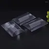 Gift Wrap 50pcs Pillow Shape Candy Box Transparent Boxes Jewelry Cosmetics Storage Chocolate Packaging Wedding Party Favor