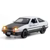 Diecast Model 1 32 Toy Car INITIAL D AE86 Metal Alloy Diecasts Vehicles Miniature Scale Toys For Children 230830