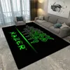 Game razer printed carpet washroom floor mat carpets for living room area rug kawaii rug anime rug birthday gift HKD230829