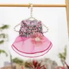 Hundkläder valp japansk blommig prinsessa kjol mesh husdjur levererar liten bröllopsklänning neddy jumper andningskläder