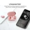 TOP A6S Hörlurar TWS trådlösa Bluetooth -headset Earphones PK Xiaomi Redmi Airdots Buller Avbrytande öronsnäckor Blutooth för all smart telefon