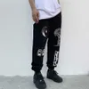 Men's Pants Pants Brain Dead Gustavo Sweatpants Men Women Hip Hop Cotton Season 6 Hair Coil Pants Graffiti Print Trousers T22270B