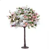 Dekoratif çiçekler kiraz ağacı yapay ipek sahte bitki çiçek düğün masa sanat dekorasyon taklit