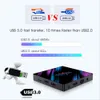 Set Top Box H96 MAX RK3318 Smart TV Box Android 11 4G 64GB 32G 4K Wifi BT Lettore multimediale H96MAX TVBOX Android10 Set top box 2GB16GB 230831