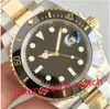 Top N Factory-V12 Luxury Sports Ceramic 116610 126610 Watches for Men ETA 3135 Automatisk lindning 904L Stål Vattentät dykning Sapphire 40mm Watch