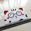 Cartoon Welcome Entrance Doormats Carpets Rugs For Home Bath Living Room Floor Stair Kitchen Hallway Non-Slip Cat Dog Pet Gamer HKD230829