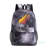 Sırt çantası moda yıldızlı gökyüzü sırt çantası gündelik birincil ve ortaokul öğrenci sırt çantası bilgisayar çantası