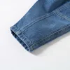 Jeans Printemps Pantalon Garçon Tendon Élastique Taille Moyenne Mode Denim Pantalon Couleur Unie Coréen Casual Vêtements Pour Enfants 1 À 5 Ans 230830