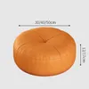 Cushion/Decorative Pillow Simple Japanese-Style Nappa Leather Cushion Lazy Person Tatami Futon Living Room Sofa Small Stool Balcony Bay Window Cushion 230831