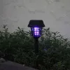 모기 전리랑 킬러 램프 태양열 LED 조명 모기 해충 버그 Zapper 킬러 램프 정원 경로 조명 ll