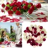 Dekoratif Çiçekler 100/200pcs 3cm Yapay Silk Gül Çiçek Petal Diy Düğün Sahnesi Aksesuarları Romantik Ev Süslemeleri Sahte