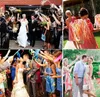 Varinha mágica colorida fita de fadas varinhas de fita de casamento com sino girando streamer favores de casamento decoração de casamento suprimentos de festa zz