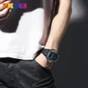 SKMEI Outdoor Sport Top Luxury Watch Uomo cinturino in PU 5Bar orologi impermeabili doppio display orologi da polso relogio masculino 1320293v