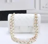 Designer Handbag Shoulder Chain Bag Clutch Flap Totes Bags Wallet Check Velour Thread Purse Double Letters Solid Hasp Waist Square Stripes Women Luxury Handbags