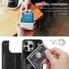 For iPhone 14 Case Wallet With Card Holder Leather Magnetic Clasp Flip Stand Cover For iPhone15 Pro Max 13 12 11 XR XS X 8 7 Kickstand protection funda