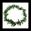 Decorative Flowers Luau Leis 15 Pcs Tropical Hawaiian Lei Leaf Necklaces For Hula Costume And Beach Party