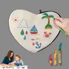 Bleistiftbeutel 10 teile/satz Blank DIY Graffiti Bleistiftbeutel Leinwand Reißverschluss Aufbewahrungstasche Für Zuhause Schule Schreibwaren Handwerk Stift Tasche Großhandel HKD230831