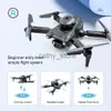 Simulatorer Nya S96 Mini RC Drone 4K Camera HD WiFi FPV Hinder Undvikande fotografering Professionell hopfällbar quadcopter Drönes Toys for Boys X0831