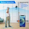 Videodörrtelefoner Sektym 4 3 tum Tuya 1080p WiFi Smart Doorbell Eye Peephole Camera Tvåväg Audio Night Vision Outdoor Monitor 230830