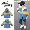 Jackets Children's Clothing Boys' Coat Spring and Autumn Trench Medium Big Children Casual Boy Handsome Top 230830