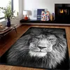 Dywany dywany drukowane 3D do sypialni gra lwów dywan domowy maty podłogowe kreskówkowe zwierzęta seria dywan dywan zabaw dywaniki 230831